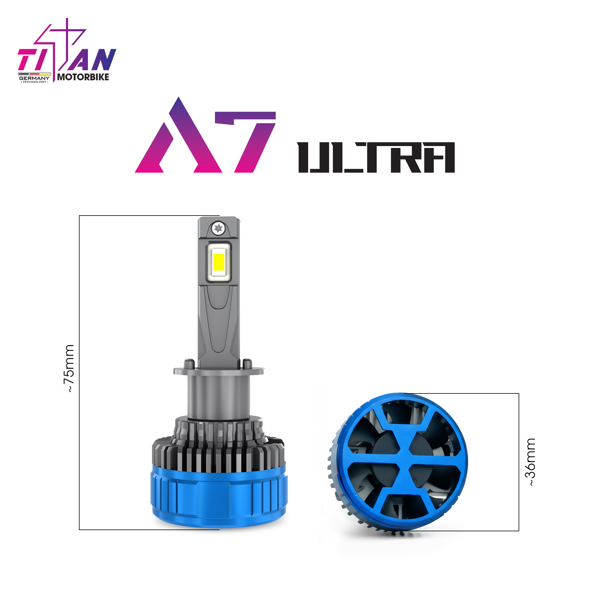 BÓNG LED TITAN A7 ULTRA